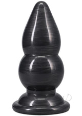 American Bombshell Double Payload Anal Plug - Gun Metal