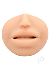 Super Sucker Cum Guzzler Ultraskyn Masturbator - Mouth - Vanilla