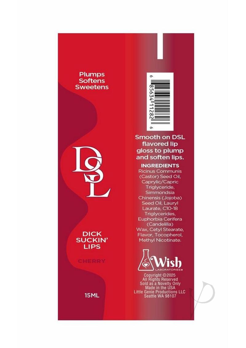 DSL Dick Sucking Lips Plumping Serum - Cherry