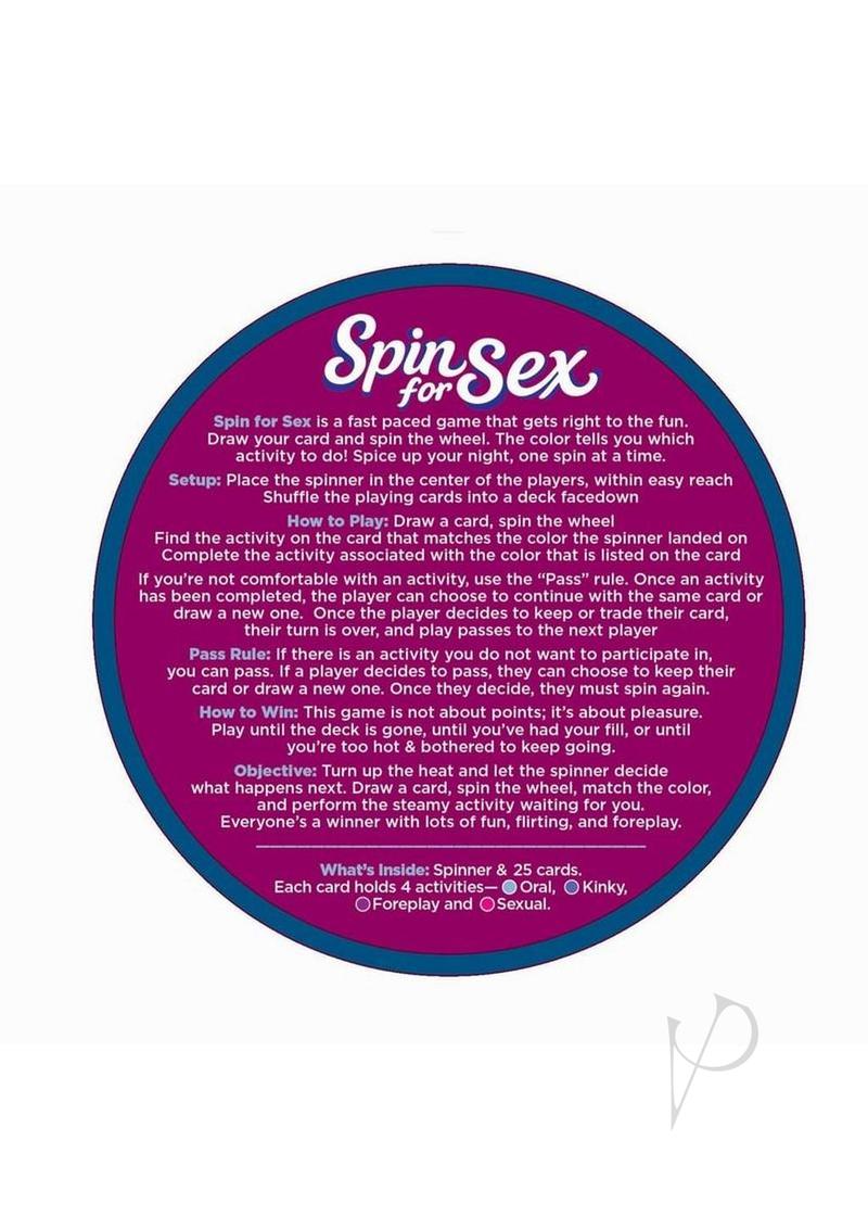 Spin for Sex Game