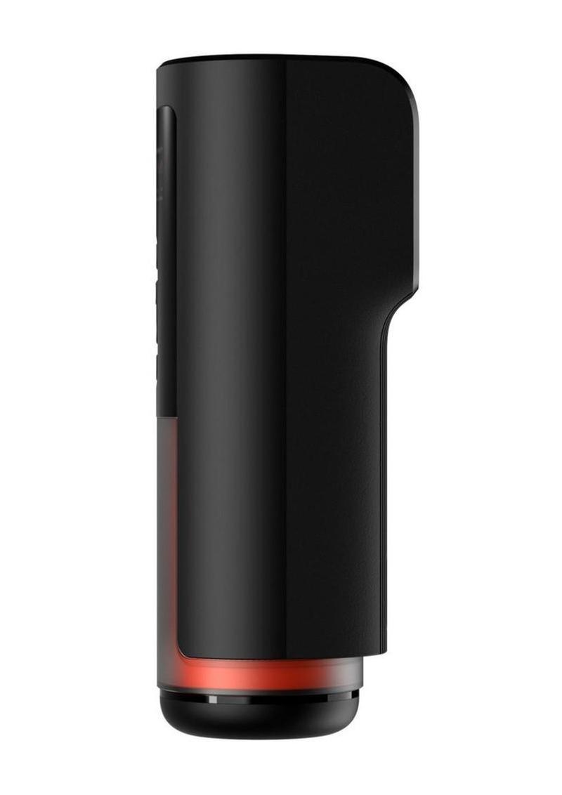 Arcwave Thruster Rechargeable Silicone App Compatible Stroker - Black/Orange