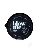 Kama Sutra Naughty Note BLOW ME 2oz Massage Candle with Pour Spout Tin