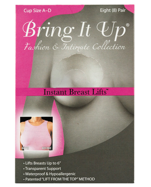 Bring it Up Original Breast Lifts - A- D Cup Pack of 8