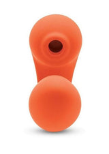 Bodywand 4Play Suck and Buzz Rechargeable Clitoral Stimulator - Orange