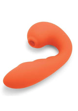 Bodywand 4Play Suck and Buzz Rechargeable Clitoral Stimulator - Orange