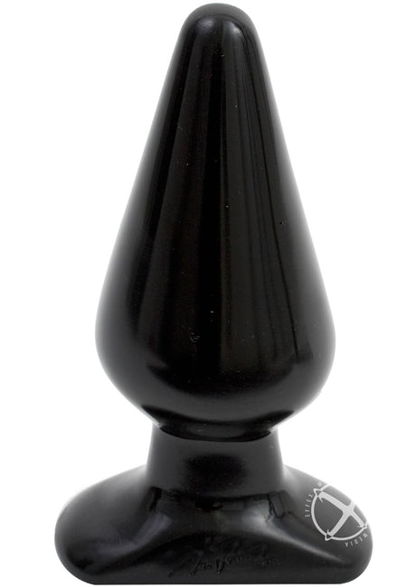 Doc Johnson Classic Butt Plug - Large - Black