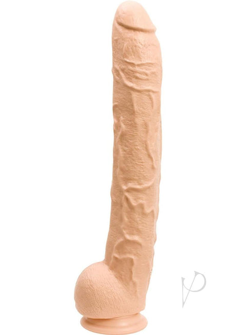 Dick Rambone Dildo Bulk 17in - Vanilla