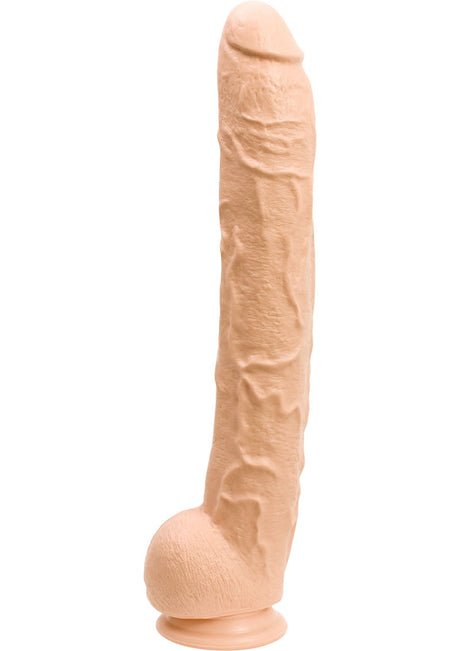 Dick Rambone Dildo Bulk 17in - Vanilla