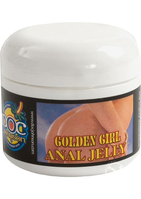 Golden Girl Desensitizing Anal Jelly Lubricant 2oz