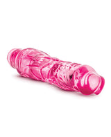 Naturally Yours Wild Ride Vibrating Dildo 9in - Pink