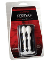 Peridise Set Unisex Anal Stimulators White 2 Each