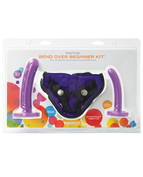 Tantus Bend Over Beginner PPA w/Harness - Lavender