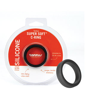 Tantus 1.5" Supersoft C Ring - Onyx