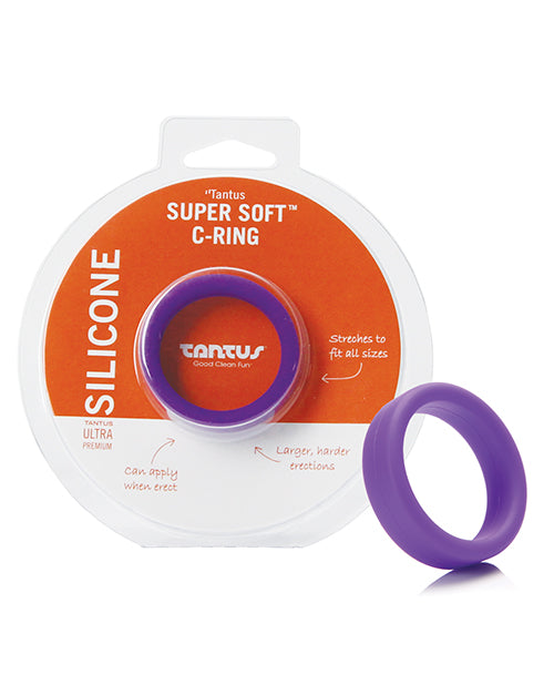 Tantus 1.5" Supersoft C Ring - Lilac