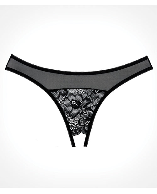 Adore Just a Rumor Panty Black O/S