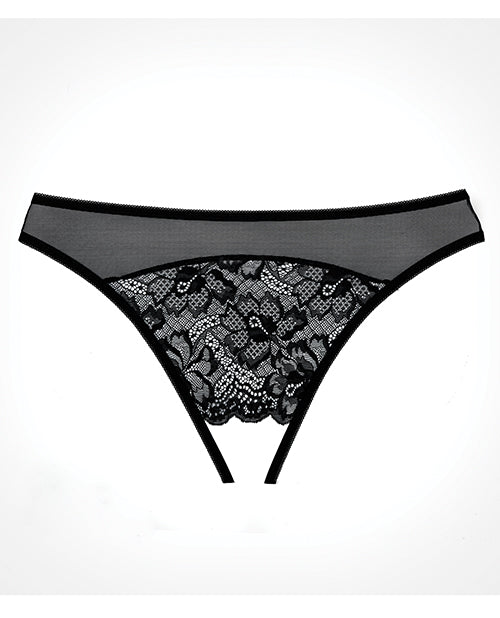 Adore Just a Rumor Panty Black O/S