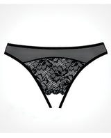 Adore Just a Rumor Panty Black O/S