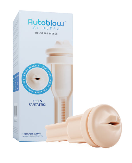 Autoblow AI Ultra Mouth Sleeve - Beige