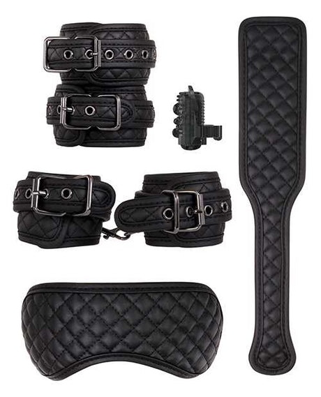 Adam & Eve's Fetish Dreams Beginner Bondage Set - Black