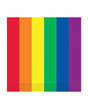 Pride Luncheon Napkins - Rainbow Pack of 16