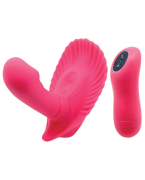 Pretty Love Fancy Remote Control Clamshell 30 Function - Fuchsia