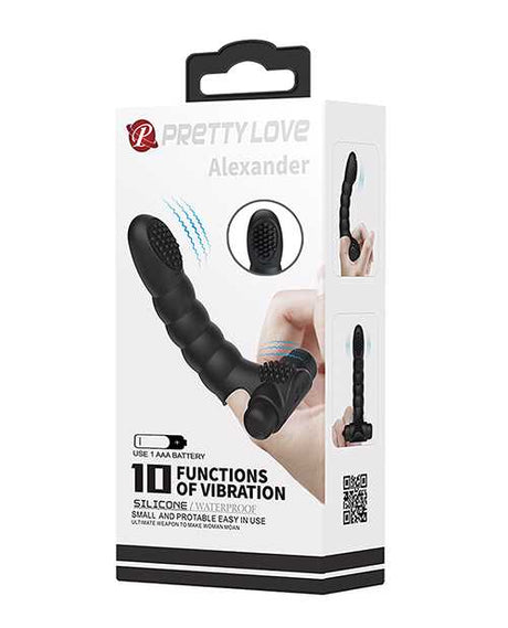 Pretty Love Alexander Finger Vibe - Black