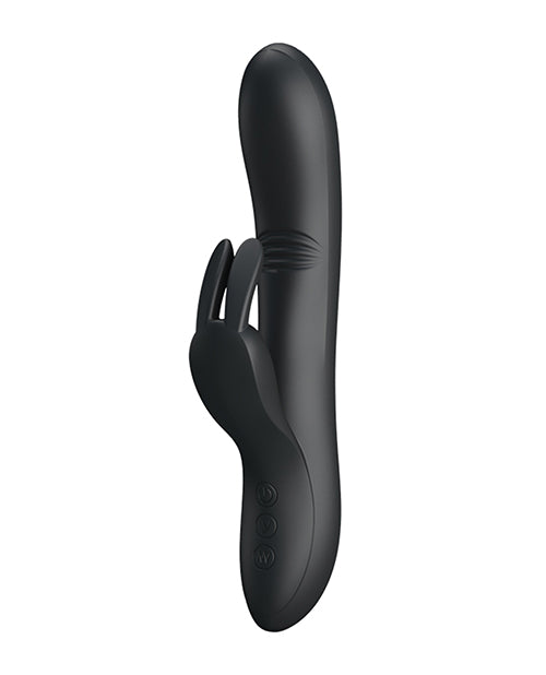 Pretty Love Dylan Bunny Ears Come Hither Rabbit 11 Function - Black
