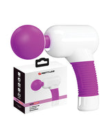 Pretty Love Super Power Fun Gun Massager - White/Fuchsia
