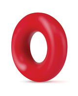Stay Hard Donut Cock Rings (2 Pack) - Red