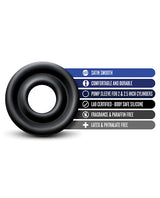 Performance Silicone Pump Sleeve - Medium - Black