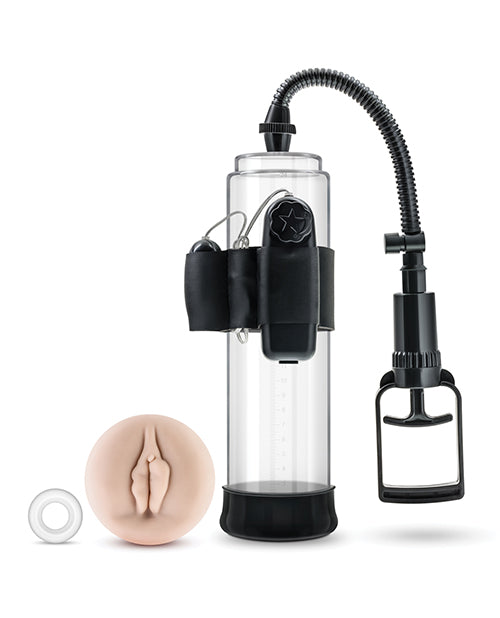 Performance VX4 Male Enhancement Penis Pump System 10in - Clear