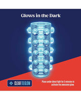 Rize Swich Self Lubricating Stroker Dual End Masturbator - Clear