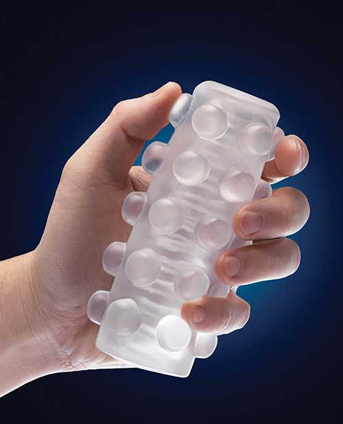 Rize Swich Self Lubricating Stroker Dual End Masturbator - Clear