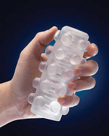 Rize Swich Self Lubricating Stroker Dual End Masturbator - Clear