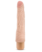 Dr. Skin Silver Collection Cock Vibe 2 Vibrating Dildo 9in - Vanilla