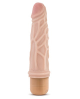 Dr. Skin Silver Collection Cock Vibe 3 Vibrating Dildo 7.25in - Vanilla
