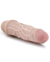 Dr. Skin Silver Collection Cock Vibe 3 Vibrating Dildo 7.25in - Vanilla