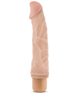 Dr. Skin Silver Collection Cock Vibe 6 Vibrating Dildo 8.75in - Vanilla