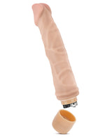 Dr. Skin Silver Collection Cock Vibe 6 Vibrating Dildo 8.75in - Vanilla