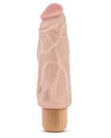 Dr. Skin Silver Collection Cock Vibe 9 Vibrating Dildo 7in - Vanilla