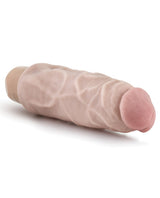 Dr. Skin Silver Collection Cock Vibe 9 Vibrating Dildo 7in - Vanilla