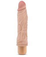 Dr. Skin Silver Collection Cock Vibe 10 Vibrating Dildo 8.5in - Vanilla