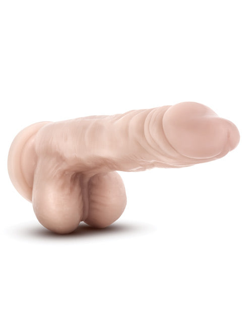 Dr. Skin Silver Collection Stud Muffin Dildo 8.5in - Vanilla
