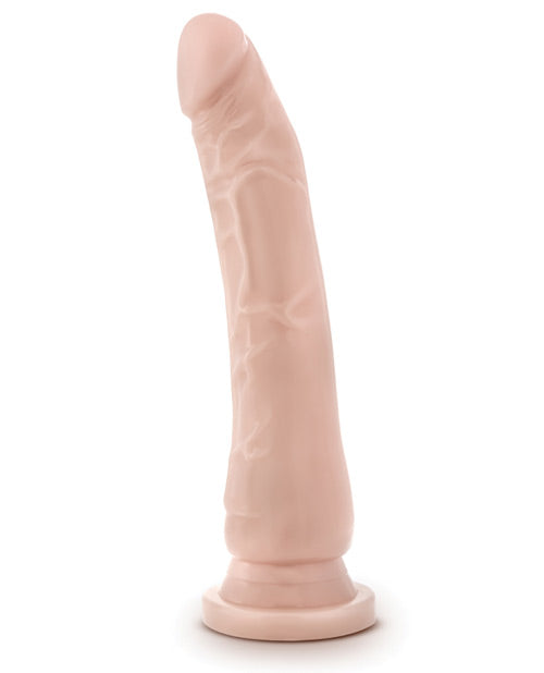 Dr. Skin Silver Collection Realistic Cock Basic 8.5 Dildo 8.5in - Vanilla