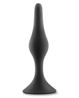 Luxe Beginner Silicone Butt Plug Small - Black