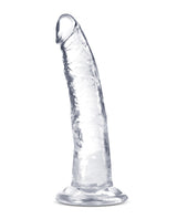 B Yours Plus Lust n` Thrust Realistic Dildo 7.5in - Clear