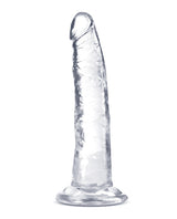 B Yours Plus Lust n` Thrust Realistic Dildo 7.5in - Clear
