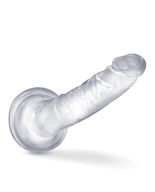 B Yours Plus Lust n` Thrust Realistic Dildo 7.5in - Clear