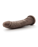 Dr. Skin Plus Gold Collection Posable Dildo with Suction Cup 9in - Chocolate