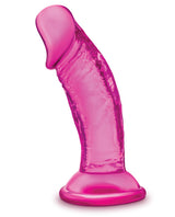 B Yours Sweet N` Small Dildo with Suction Cup 4.5in - Pink